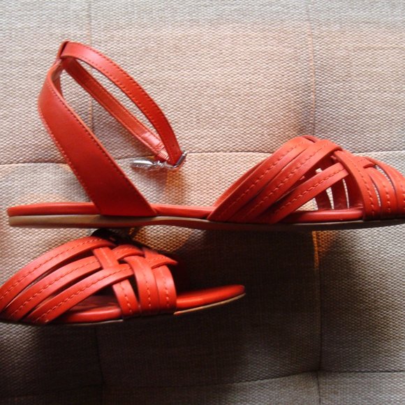 Coach Women's Red Sandals - Picture 3 of 9